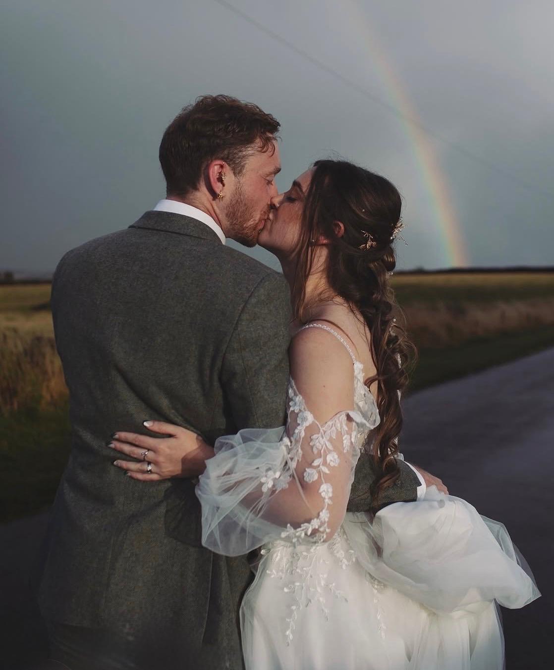 Textured bridal updo by Loved Up by Lucie